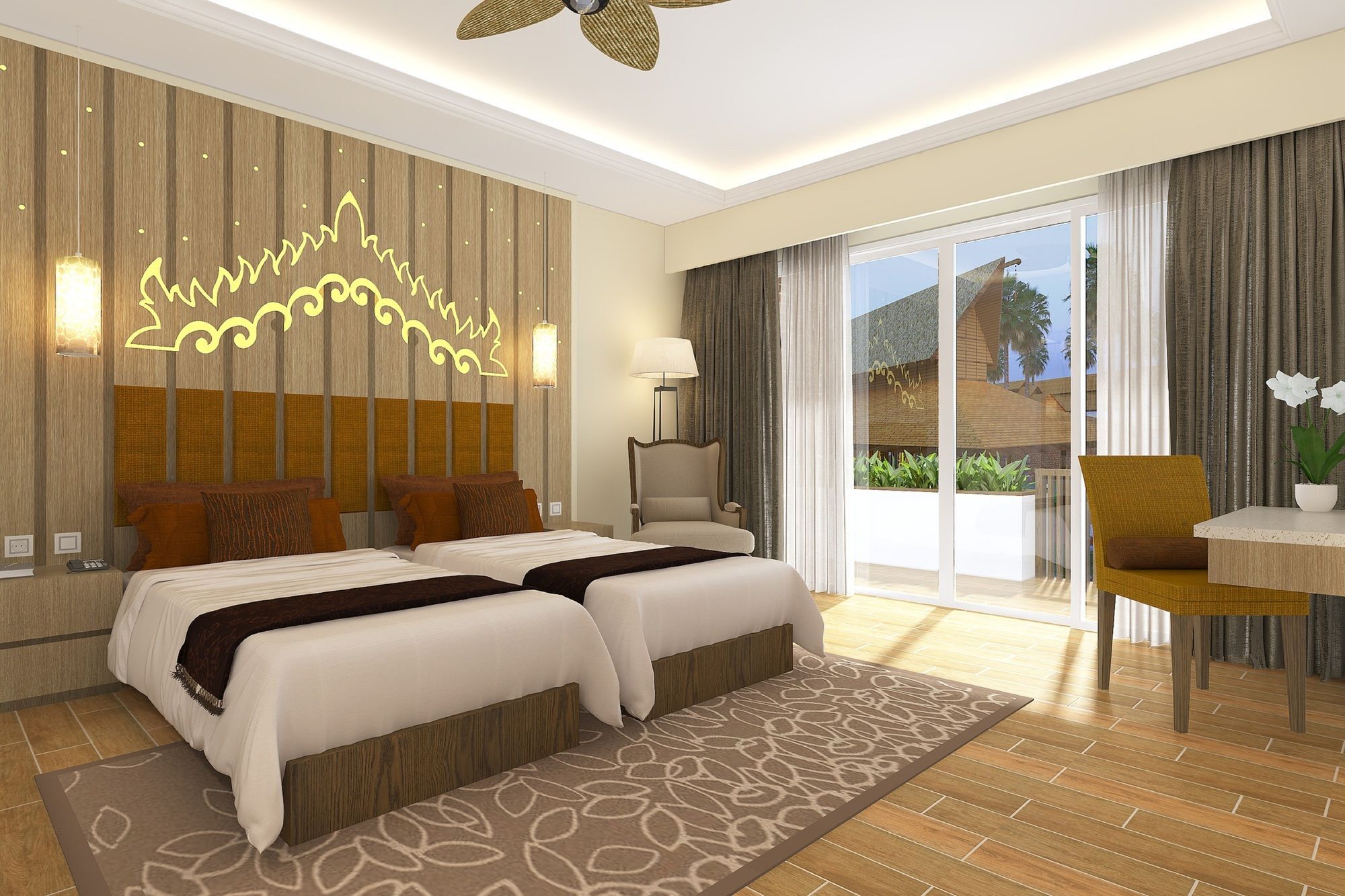อมตะ การ์เดน รีสอร์ต พุกาม Hotel ภายนอก รูปภาพ